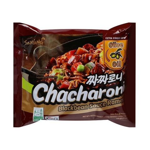 Nouilles Samyang Chacharoni 140g / Mì Đen Chacharoni SamYang Hàn Quốc 140g