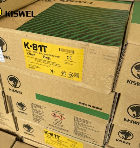Dây hàn K-81T Kiswel ( lõi thuốc )