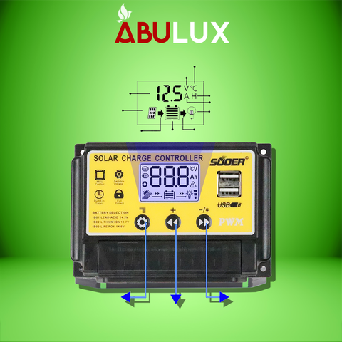 Bộ điều khiển sạc năng lượng mặt trời, điều khiển sạc 30a