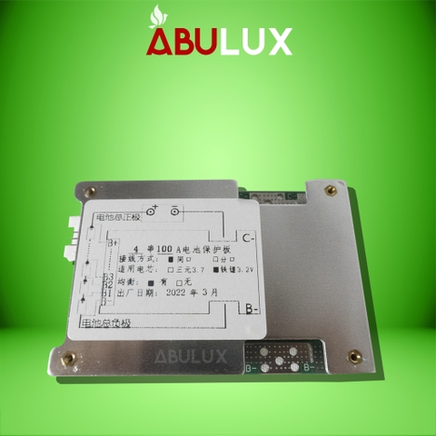 Mạch Bms 4s100a, mạch cân bằng pin lifepo4