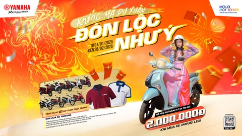 CHƯƠNG TRÌNH KHUYẾN MẠI “RƯỚC MÃ DU XUÂN – ĐÓN LỘC NHƯ Ý”