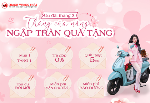 THÁNG CỦA NÀNG - NGẬP TRÀN QUÀ TẶNG