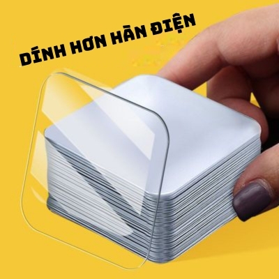 Băng dính nano 2 mặt siêu chắc