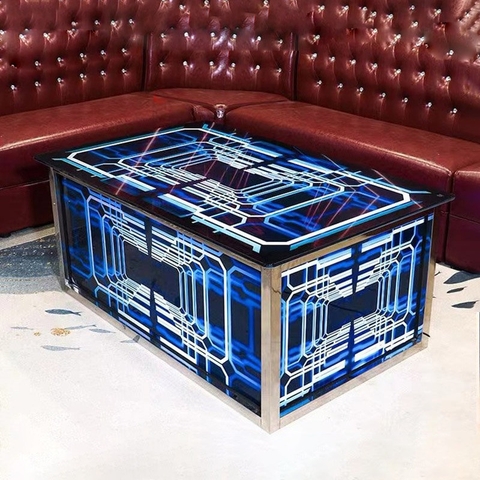 Bàn karaoke hộp led BKHL