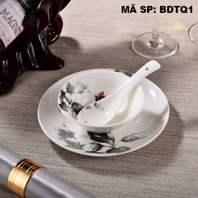 Bộ bát đĩa nhà hàng BDTQ