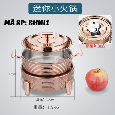 Bếp hâm nóng thức ăn bằng inox BHNI