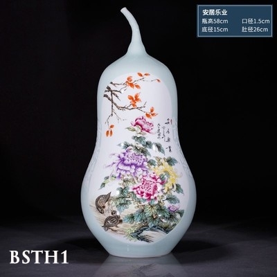 Bình sứ phong cách Trung Hoa BSTH