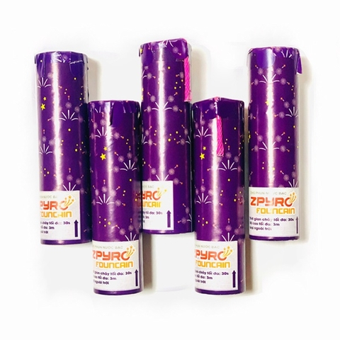 Ống phun nước bạc ngoài trời loại túi 5 cái