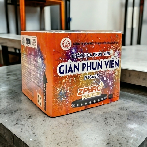 Giàn phun viên 2024