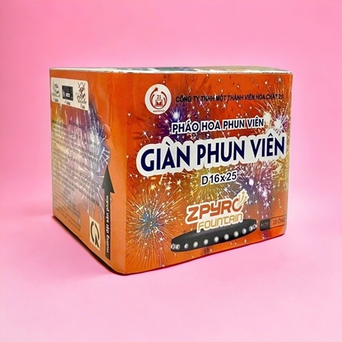 Giàn phun viên 25 ống (D16x25) - Mới nhất đón tết 2026