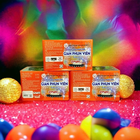 Giàn Phun Viên 36 ống (mới nhất năm 2026)