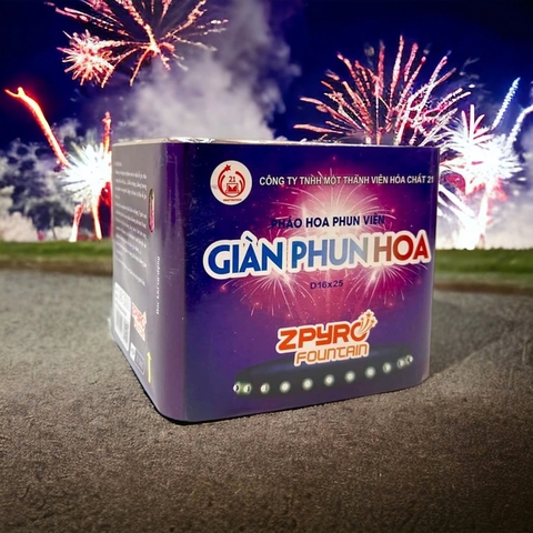 Giàn Phun Hoa 2025 Loại 25 Ống
