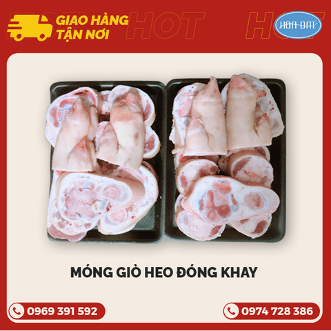 Móng giò Heo cắt sẵn khay 1kg