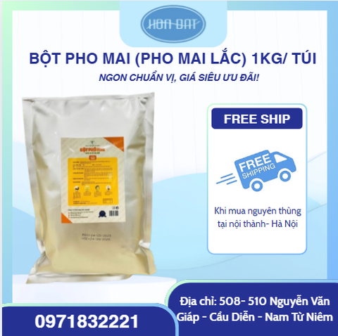 Bột pho mai (pho mai lắc) 1kg/ túi