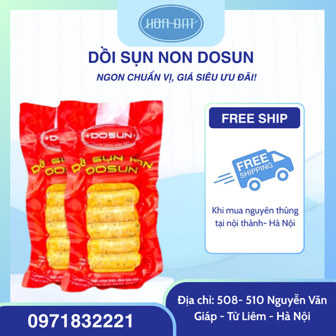 Dồi sụn non Dosun gói 500g