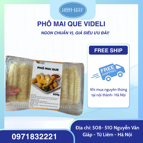 Phô mai que Videli 500g/hộp
