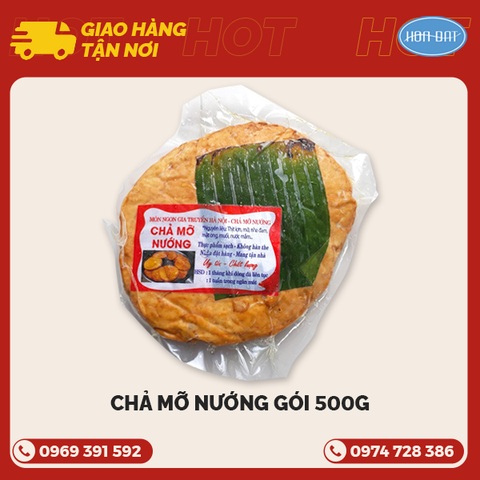 Chả mỡ nướng gói 500g