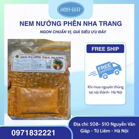 Nem nướng phên Nha Trang gói 500g