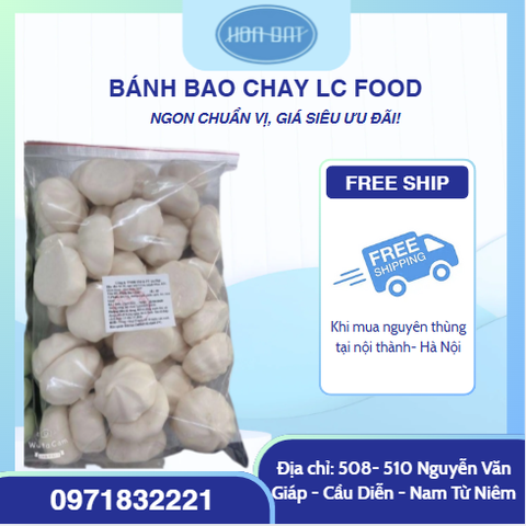 Bánh bao chay LC food