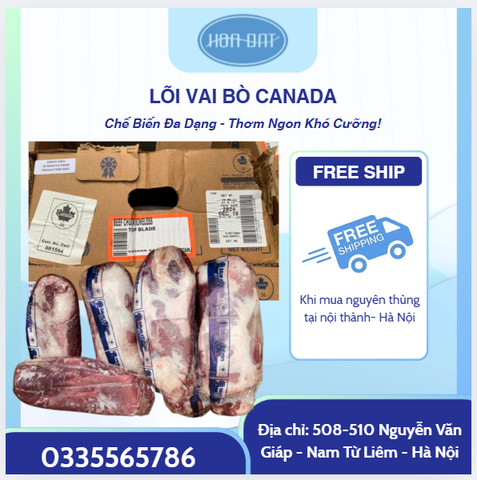LÕI VAI BÒ CANADA