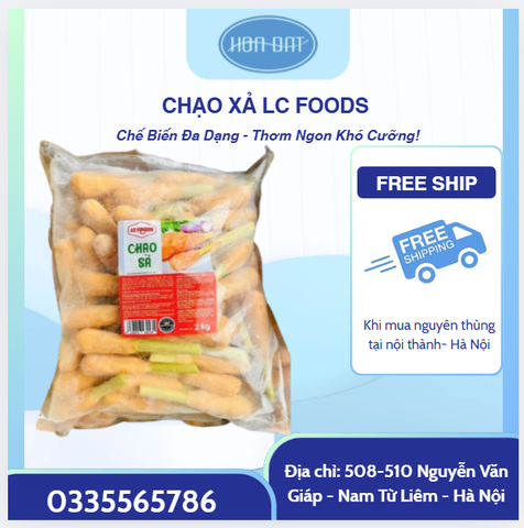 CHẠO SẢ LC FOODS TÚI 2Kg