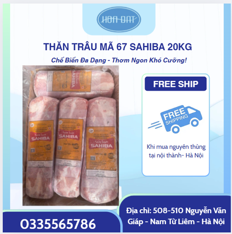 Đầu Thăn 67 SAHIBA cây vuông thùng 20kg