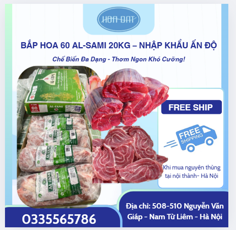 BẮP HOA 60 AL-SAMI 20KG – NHẬP KHẨU ẤN ĐỘ
