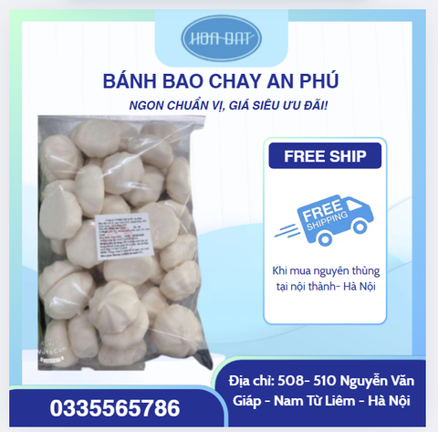 BÁNH BAO CHAY AN PHÚ TÚI 1KG