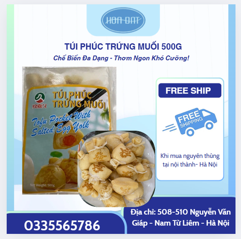 TÚI PHÚC TRỨNG MUỐI 500G