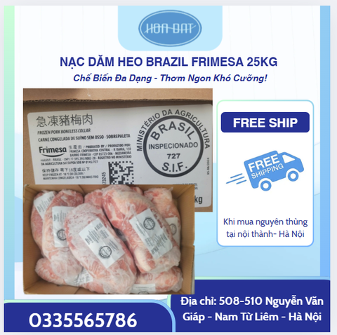 NẠC DĂM HEO BRASIL FRIMESA