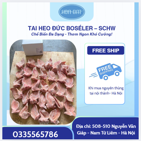 TAI HEO ĐỨC BOSÉLER – SCHW - THÙNG 10KG