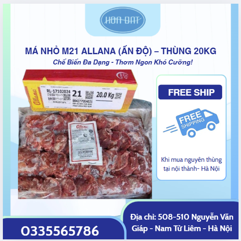 MÁ NHỎ TRÂU M21 ALLANA (ẤN ĐỘ) – THÙNG 20KG