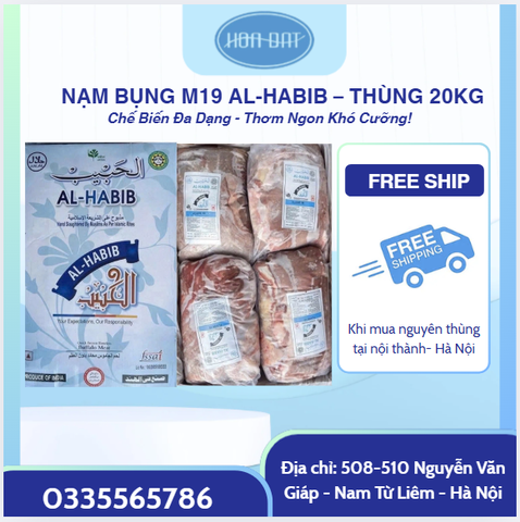 NẠM BỤNG M19 AL-HABIB – THÙNG 20KG