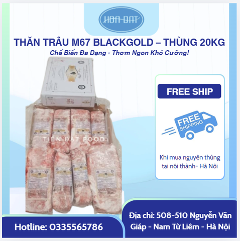 Đầu Thăn 67 Blackgold cây vuông thùng 20kg