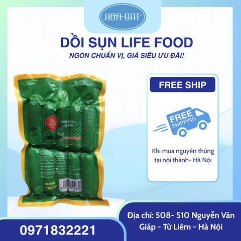 Dồi sụn Life Foods gói 500g