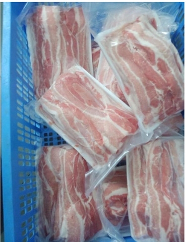 Ba chỉ theo cắt sẵn: Nướng- Lẩu- Rang khay 1 kg