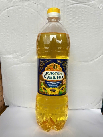 Dầu hướng dương Nga 1L nguyên chất 100% ( thùng 15 chai)