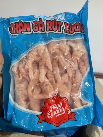 Chân gà rút xương lá xanh đủ cân và Chân gà rút xương net 9