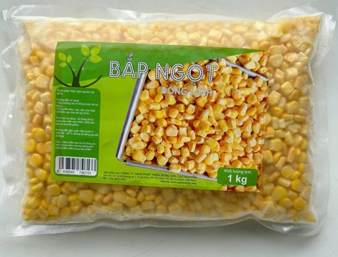Ngô ngọt nguyên hạt Việt Nam gói 1kg