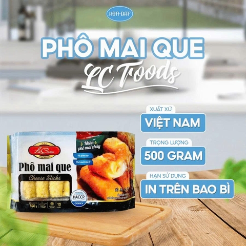 Phô mai que 500g LC Foods 10kg