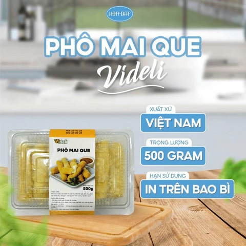 Phô mai que Videli 500g/hộp