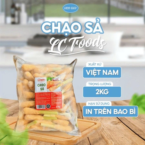 CHẠO SẢ LC FOODS TÚI 2Kg