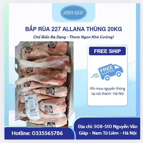 𝐁𝐚̆́𝐩 𝐫𝐮̀𝐚 𝟐𝟐𝟕 𝐚𝐥𝐥𝐚𝐧𝐚 thùng 20kg