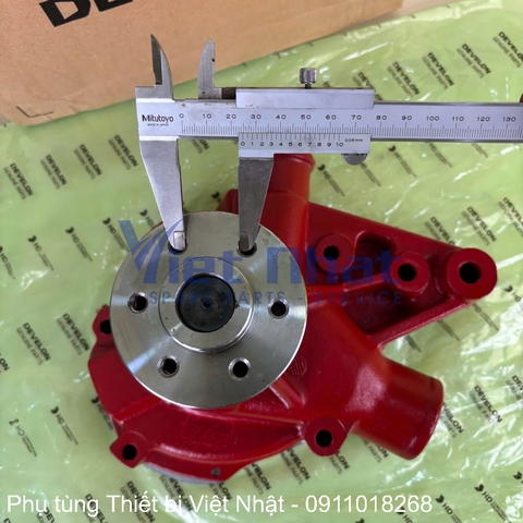 Bơm nước D160S-5 đo khoảng cách lỗ bắt bulông mặt bích