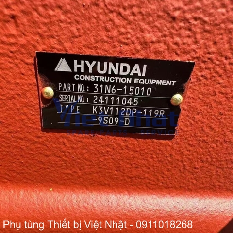 Cụm bơm tổng K3V112DP R200-7 R210-7