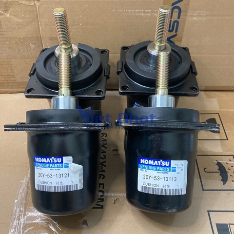 Giảm chấn cabin Komatsu PC200-8 mã 20Y-53-13121 và 20Y-53-13113 chính hãng