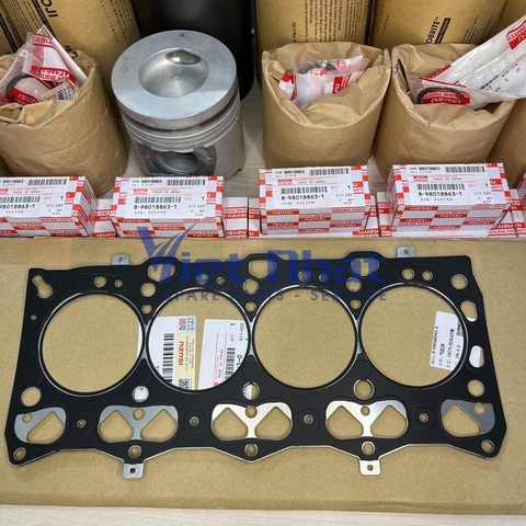 Gioăng mặt máy Isuzu 4LE1 chính hãng Japan
