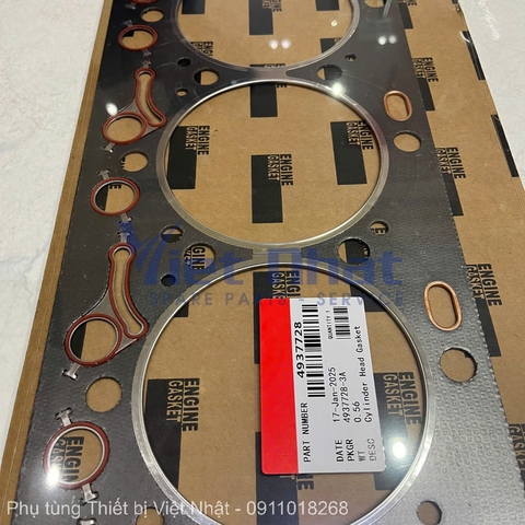 Gioăng mặt máy 6D114 PC350-8