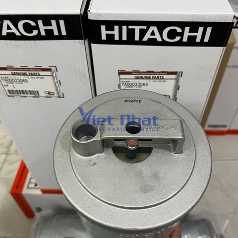 Nắp lọc hồi thủy lực Hitachi ZX200-3 mã YA00033065 chụp từ trên xuống