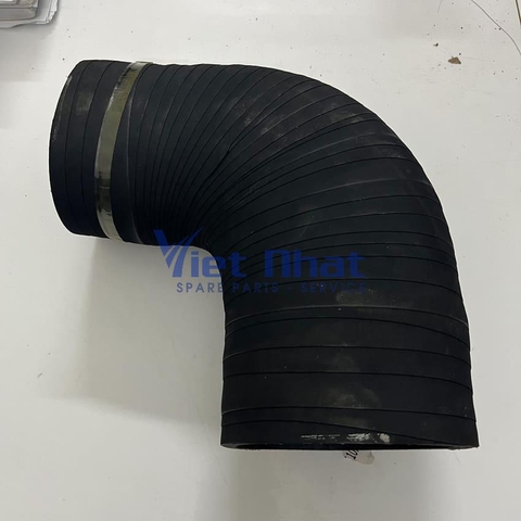 Ống gió turbo tăng áp PC350-7 Komatsu mã 207-01-72160 cao su Nhật Bản